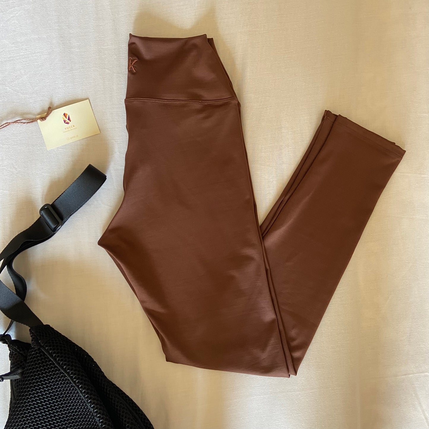 LEGGING LISO MARRON
