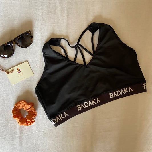 TOP FLAVIA BLACK